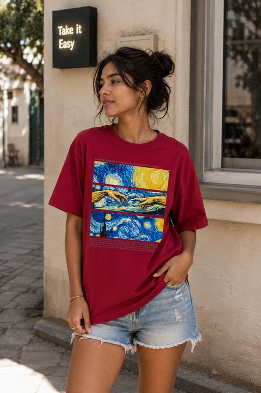 Ofstich Over-sized Tees for women