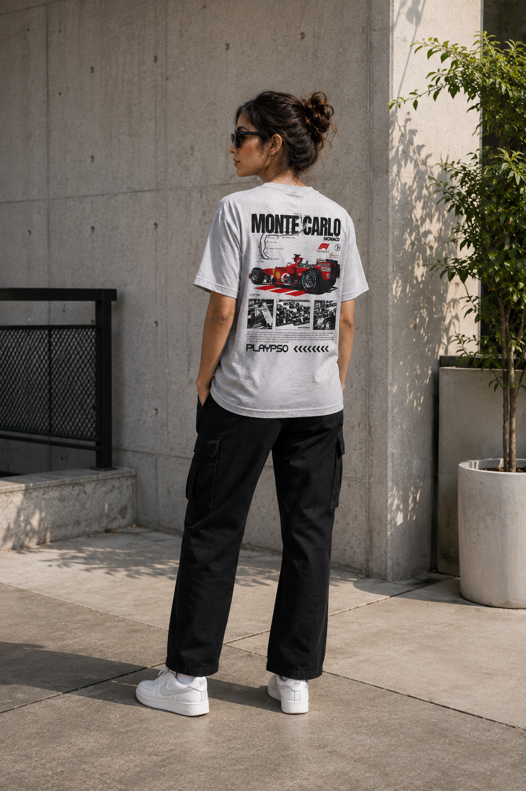 Ofstich women's oversized T-shirt in premium cotton