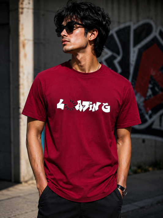 Ofstich relaxed fit oversized T-shirt back view