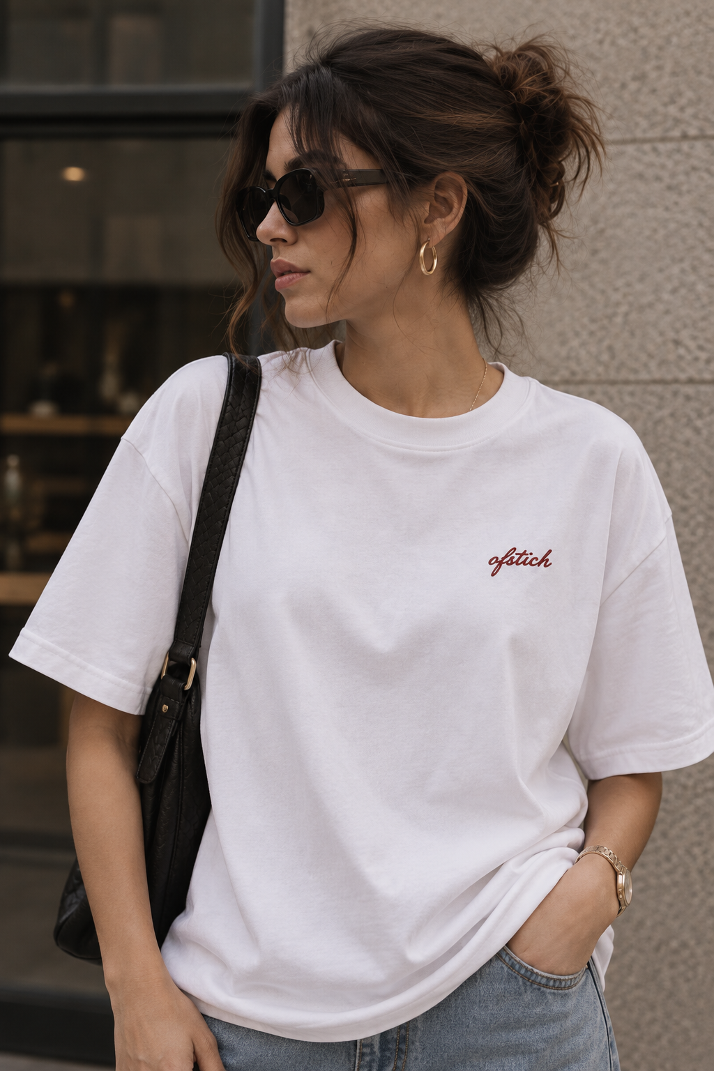 Ofstich Women Essential Over-sized Tees