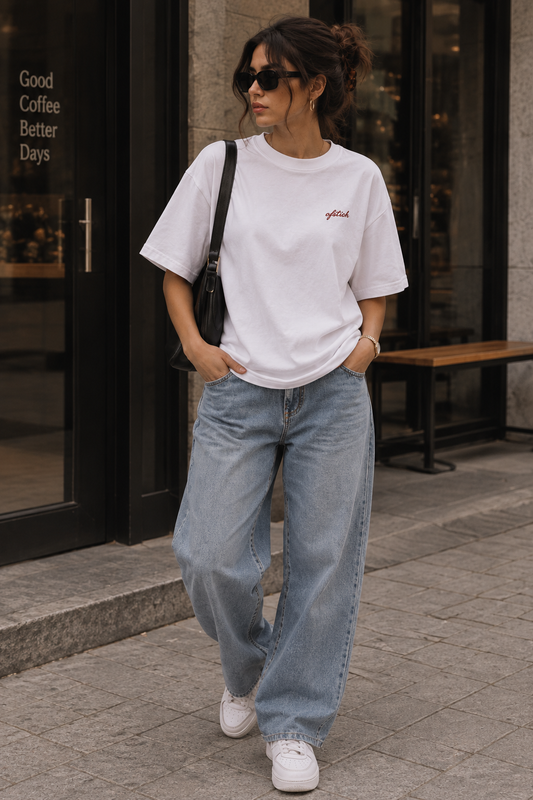 Ofstich Women Essential Over-sized Tees