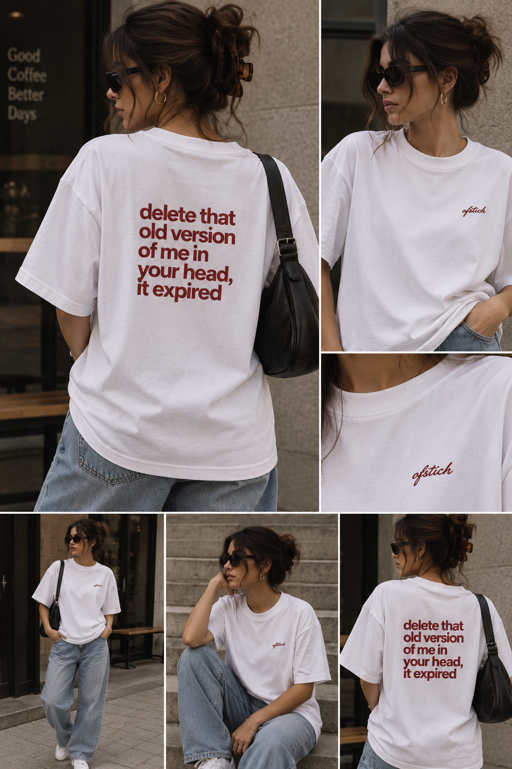 Ofstich Women Essential Over-sized Tees