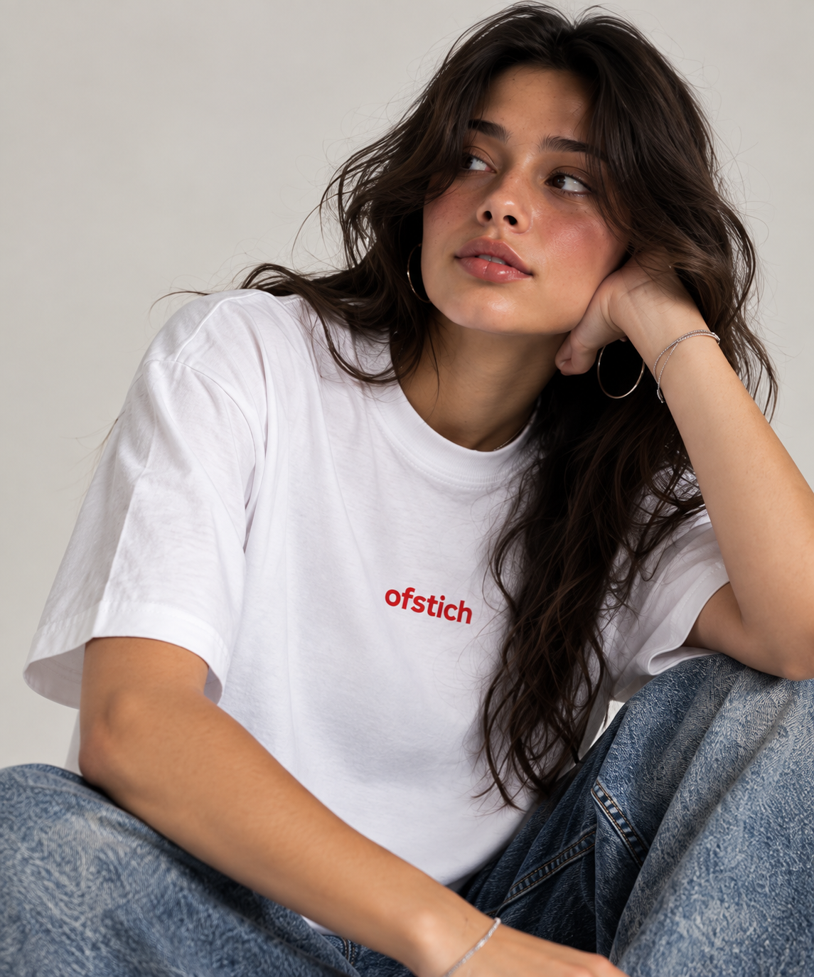 Ofstich Women Essential Over-sized Tees