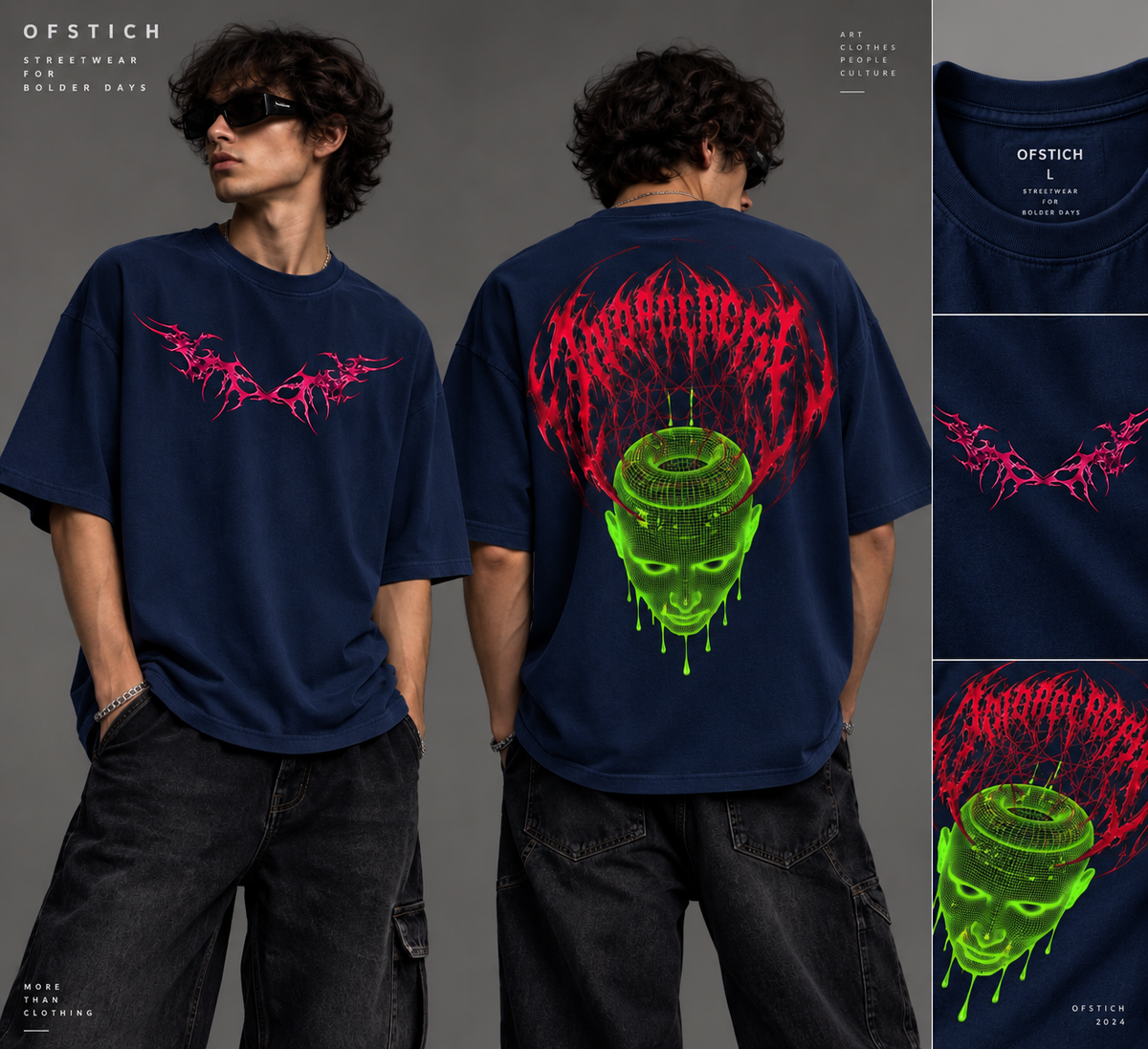 Ofstich Over-sized Tees