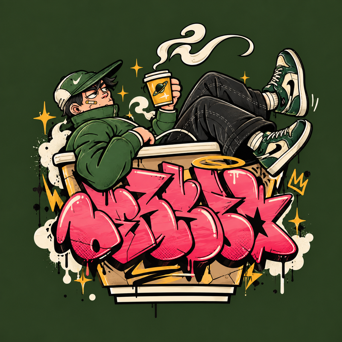 Ofstich Over-sized Tees