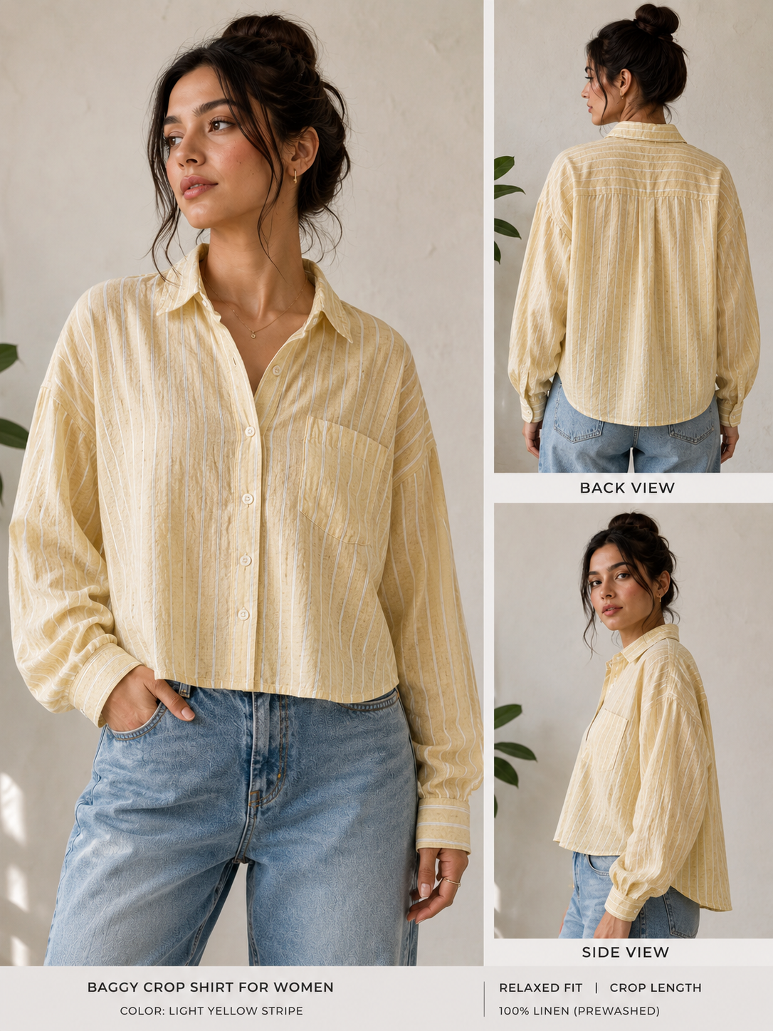 Women Linen Shirt