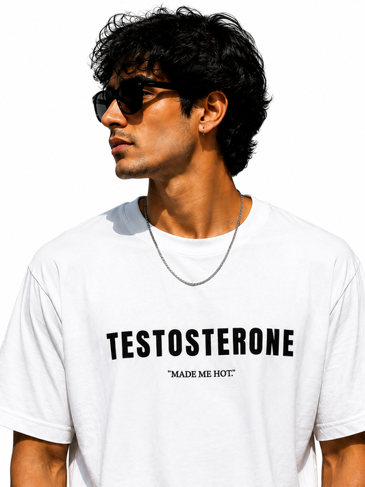 Ofstich Oversized Cotton T-Shirt | 180 GSM Cotton