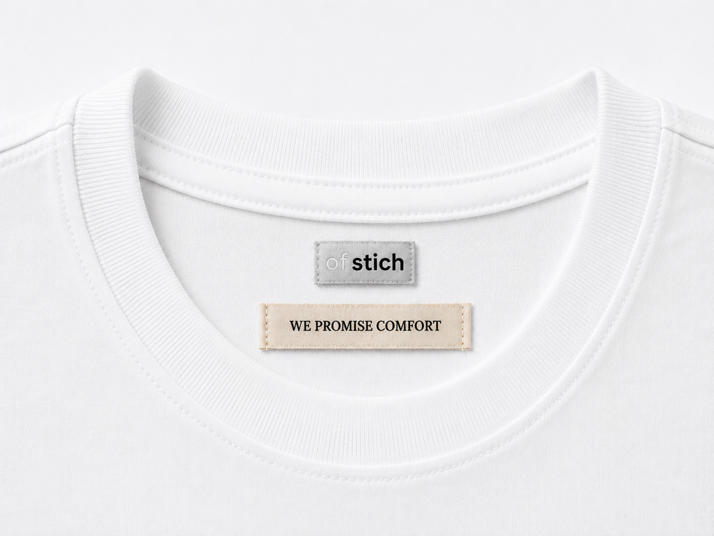 Ofstich Oversized Cotton T-Shirt | 180 GSM Cotton