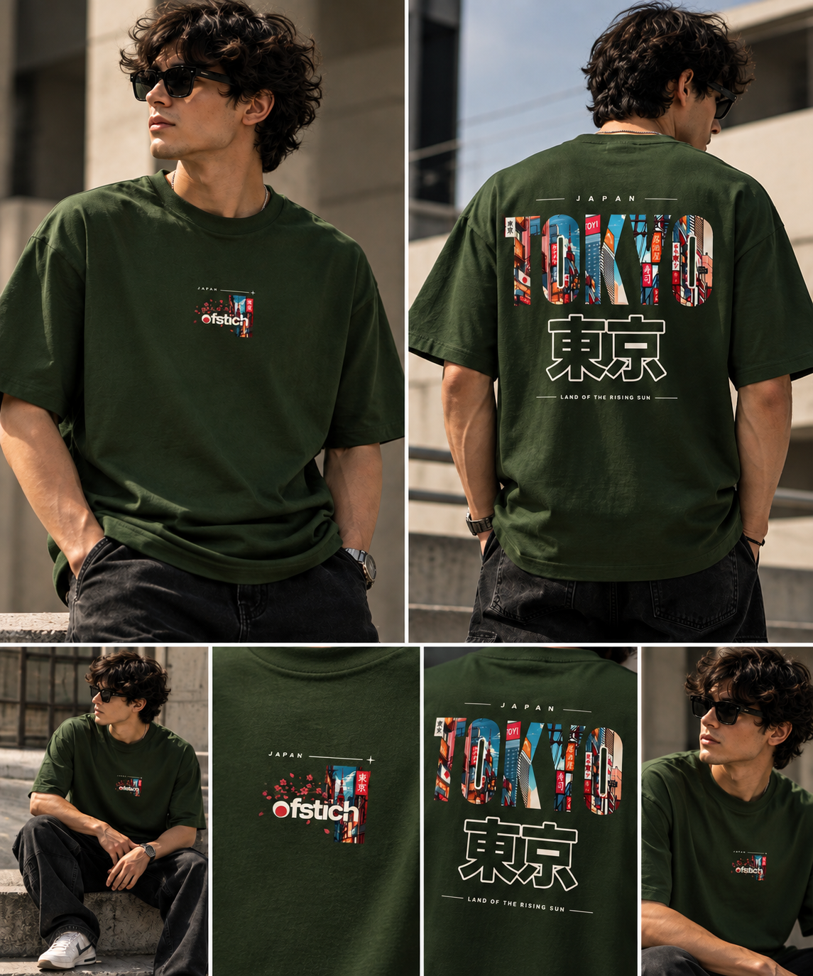 Ofstich Over-sized Tees